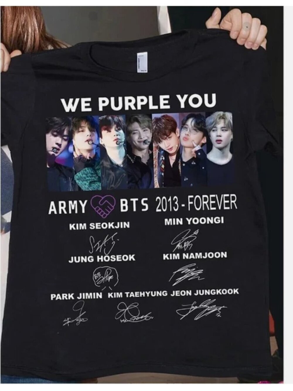 BTS Come Back 2026 World Tour Shirt - Unisex Cotton Tee